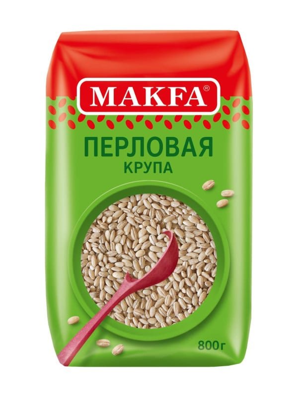 Перловая крупа "Makfa", 800 гр