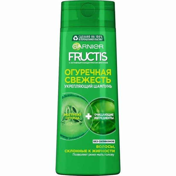 ШАМПУНЬ ОГУРЕЧНЫЙ ДЕТОКС FRUCTIS 400МЛ
