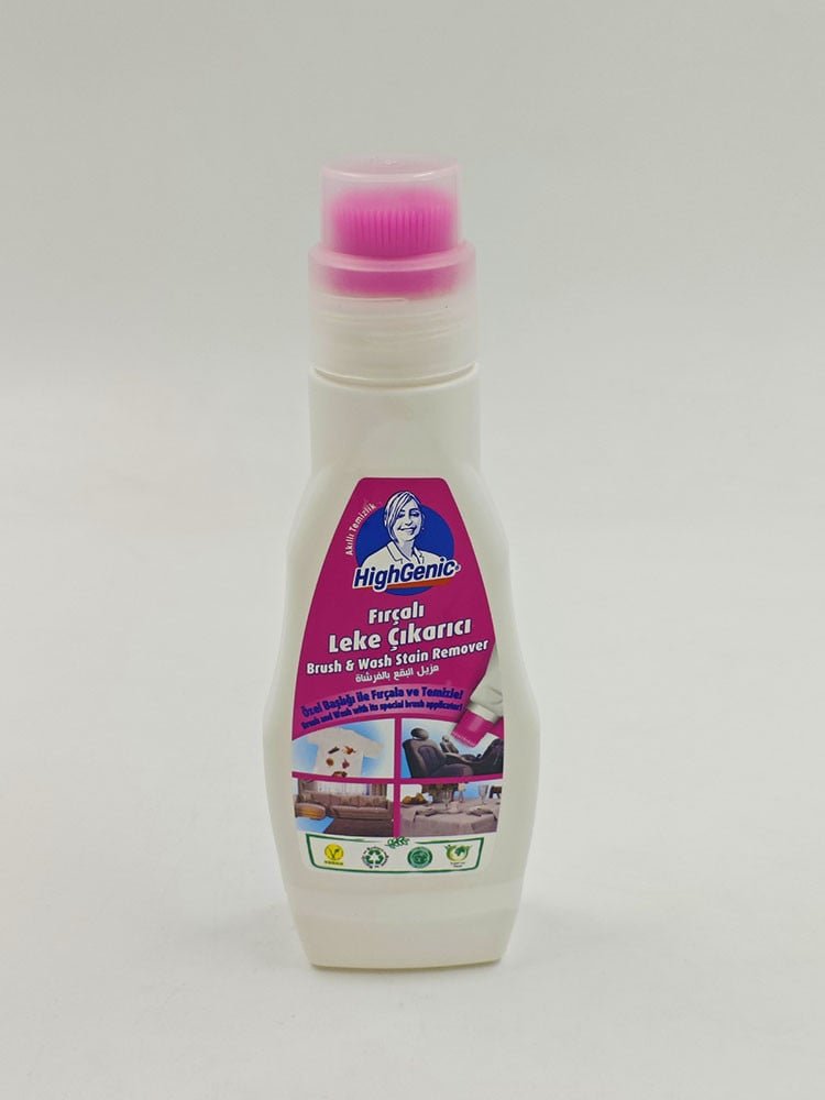 Пятновыводитель HighGenic Brush & Wash Stain Remover с щёткой, 200 мл