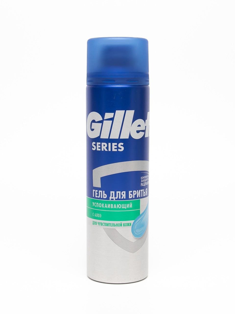 Гель для бритья Gillette Series "Успокаивающий" с алоэ, 200 мл