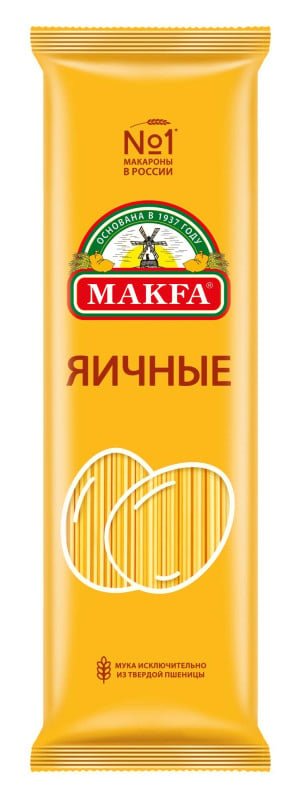 Макароны МАКФА "Спагетти" яичные, 450г