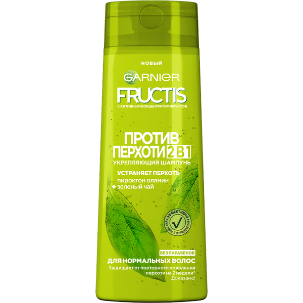 ШАМПУНЬ ПРОТИВ ПЕРХОТИ 2В1 FRUCTIS 250МЛ
