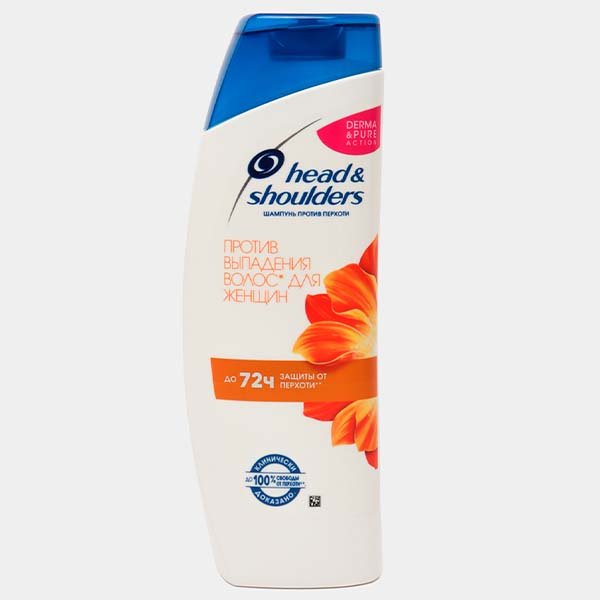 ШАМПУНЬ H&S ANTI HAIR FALL HER 400МЛ
