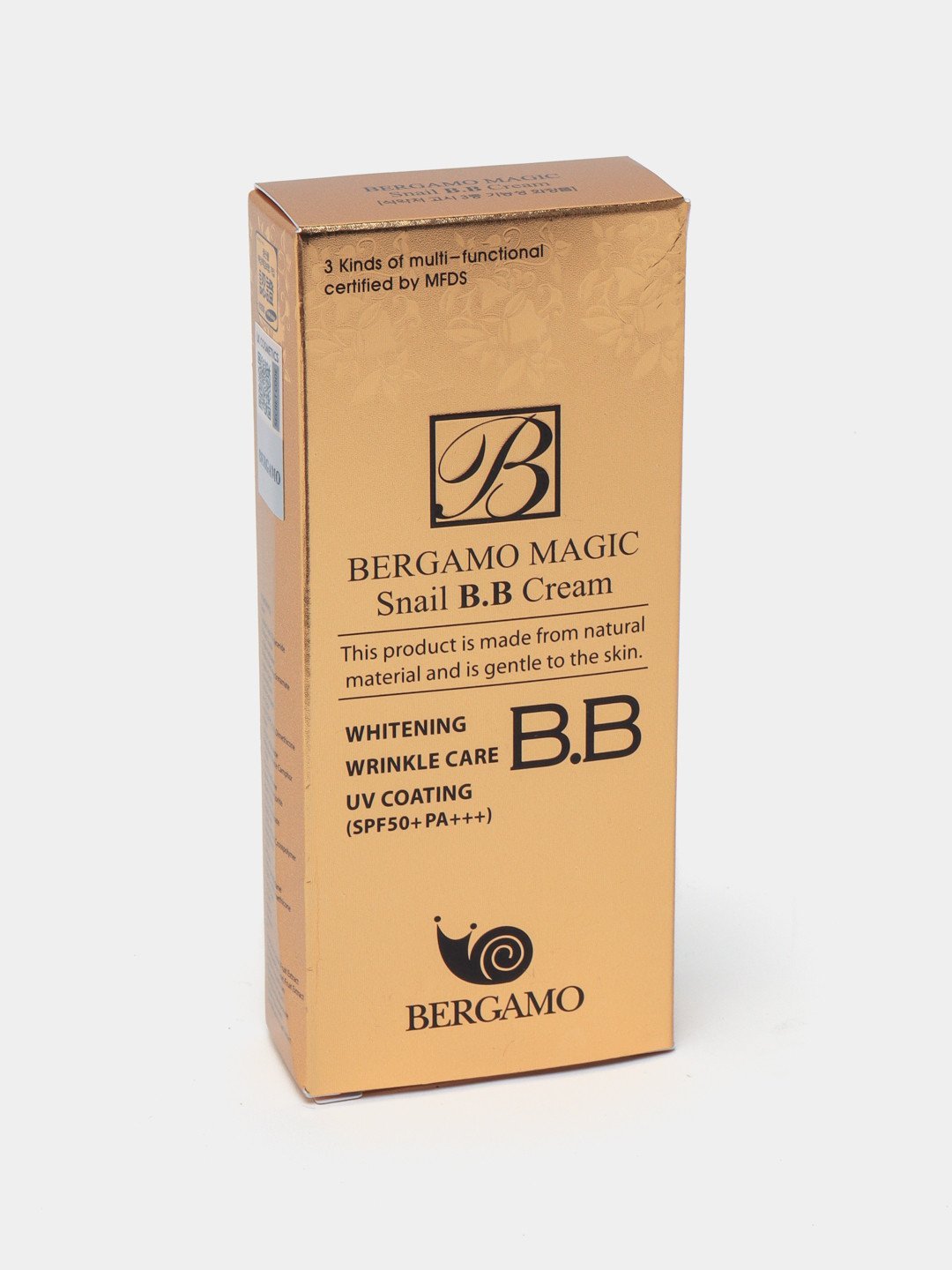 ВВ-крем с муцином улитки Bergamo Magic Snail B.B Cream SPF 50 PA+++, 50 мл