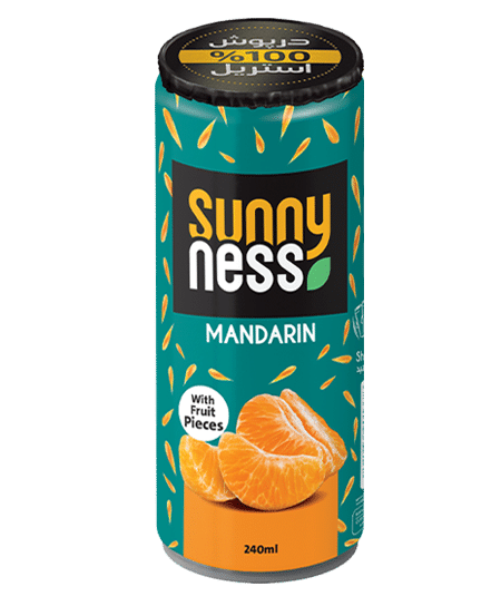 Фруктовый напиток Sunny Ness "Mandarin" с мякотью, 240 мл