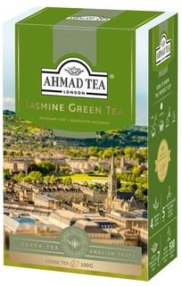 Чай зеленый листовой Ahmad Tea "Jasmine", 200 г
