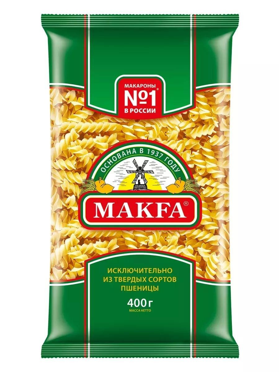Макароны МАКФА "Спирали", 400г