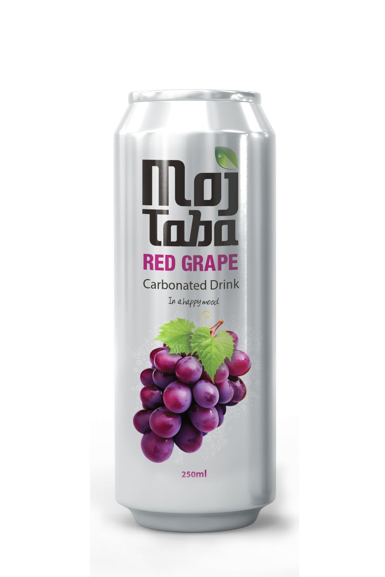 Газированный напиток MojTaba Red Grape, 250 мл
