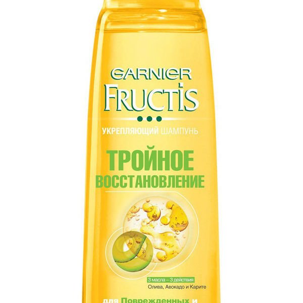ШАМПУНЬ FRUCTIS ТРОЙНОЕ ВОССТАНОВ.400МЛ