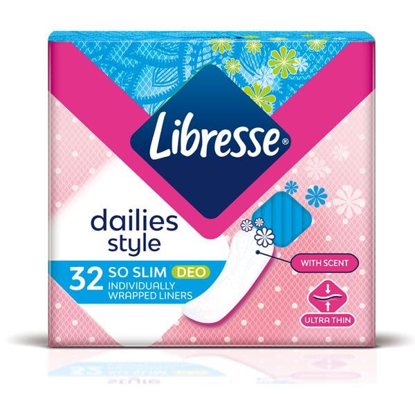 ПРОКЛАДКА ЕЖЕДНЕВНЫЙ LIBRESSE REGULAR DEO 32ШТ